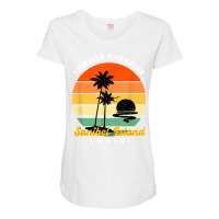 Summer Paradise Tops For Women Graphic Tees Sanibel Island T Shirt Maternity Scoop Neck T-shirt | Artistshot