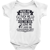 Read Me A Story Tuck In Tight Baby Bodysuit | Artistshot