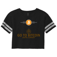 Go To Bitcoin Digital Currency Scorecard Crop Tee | Artistshot