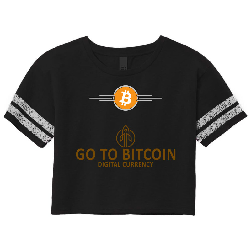 Go To Bitcoin Digital Currency Scorecard Crop Tee | Artistshot