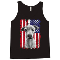 Dogs 365 Distress American Flag Italian greyhound Dog Usa Premium T S Tank Top | Artistshot