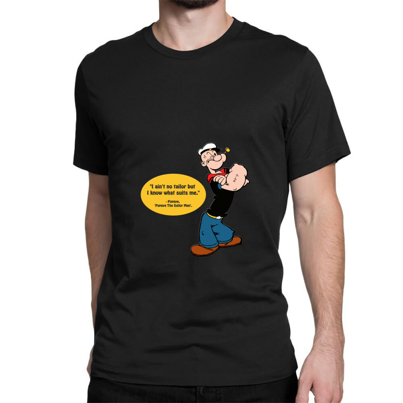 Popeye The Sailor Man Classic T-shirt by shurikenger | Artistshot