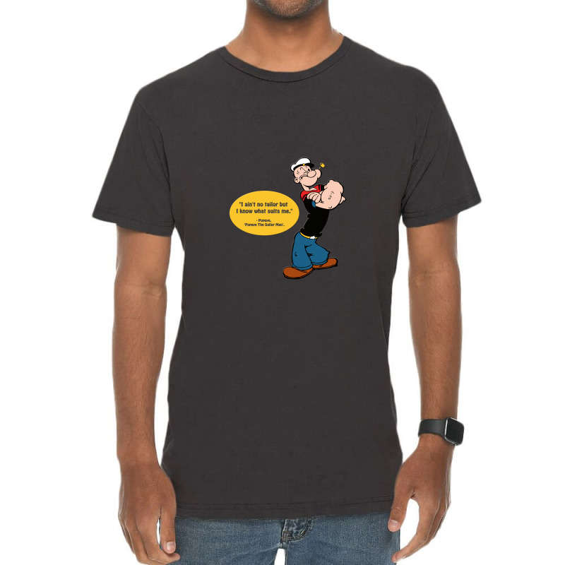 Popeye The Sailor Man Vintage T-Shirt by shurikenger | Artistshot