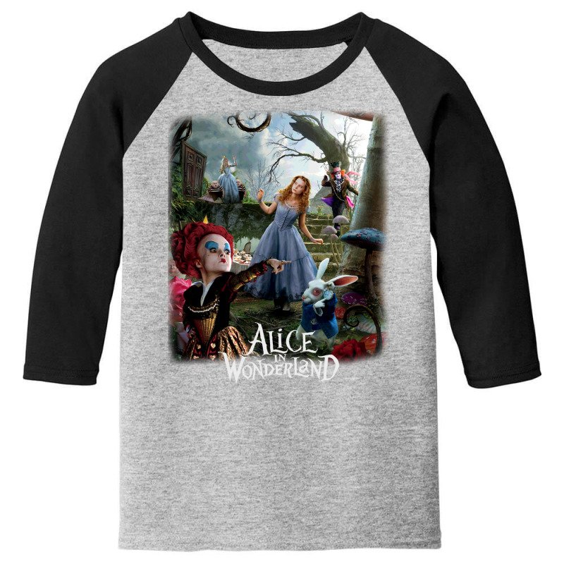 Alice In Wonderland Youth 3/4 Sleeve | Artistshot