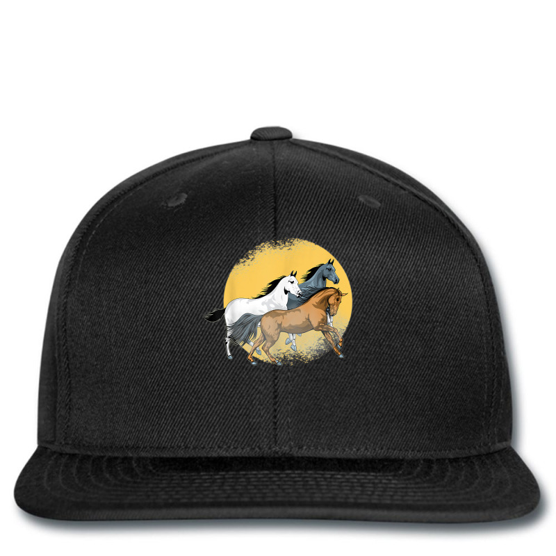 Wild Horses Running I Horse T Shirt Printed hat by bhuvanseeliger | Artistshot