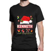 Thanksgiving Kenneth Santa Claus Hat Family Merry Christmas Xmas Costu Classic T-shirt | Artistshot