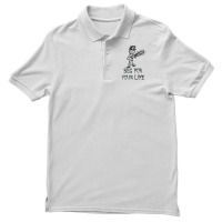 Beg For Your Life Halloween Costume Word Design T Shirt Men's Polo Shirt | Artistshot