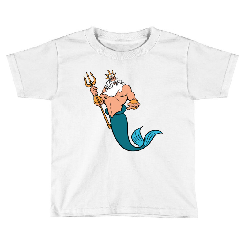 King Triton Toddler T-shirt by lotusbubble | Artistshot