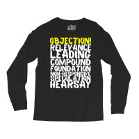 Objection Relevance Leading Compound Foundation Hearsay Premium T Shir Long Sleeve Shirts | Artistshot