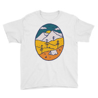 Camping Youth Tee | Artistshot