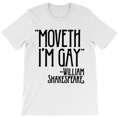 Moveth Im Gay T-shirt Designed By Bayu Kartika
