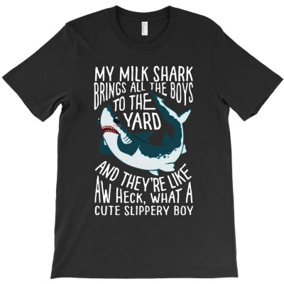 My Milk Shark T-shirt Designed By Bayu Kartika