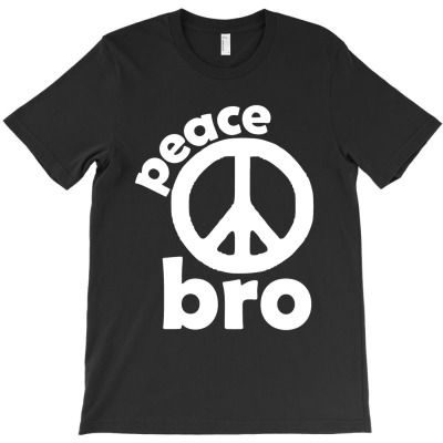 Paz Hermano Hippie Paz Signo T-shirt Designed By Bayu Kartika