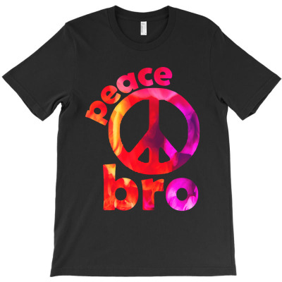 Paz Hermano Hippie Paz Signo T-shirt Designed By Bayu Kartika