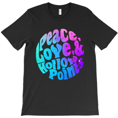 Peace Love And Hollow Points T-shirt Designed By Bayu Kartika