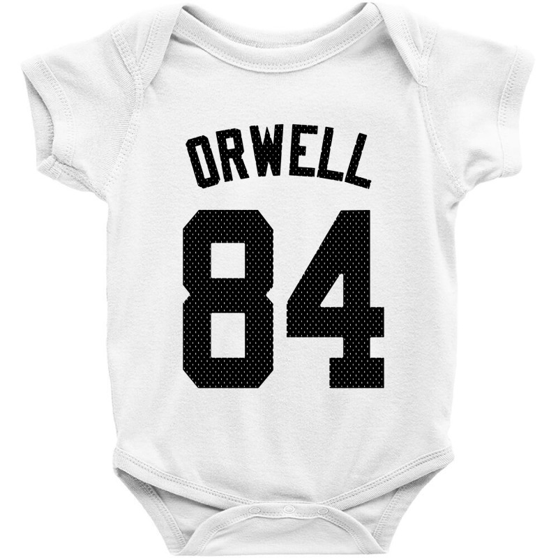 George Orwell   1984 Baby Bodysuit by saterseim | Artistshot