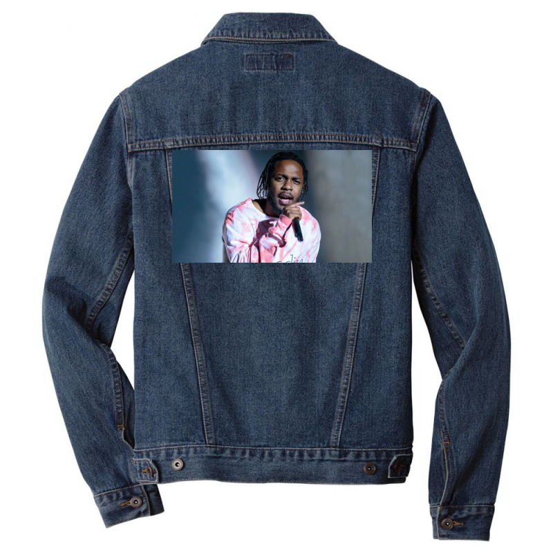 Kendrick Lamar 3 Men Denim Jacket by GeorgeSpence | Artistshot