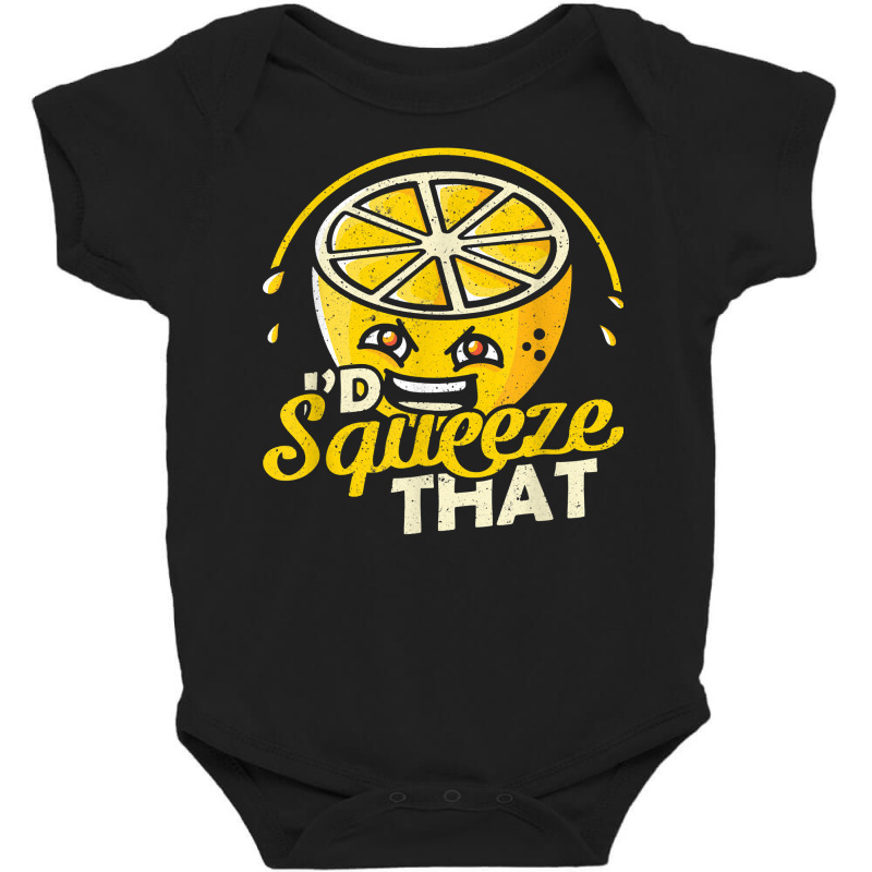 Lemon Id Squeeze That Lemonade Stand T Shirt Baby Bodysuit by donatoherrigpwj | Artistshot