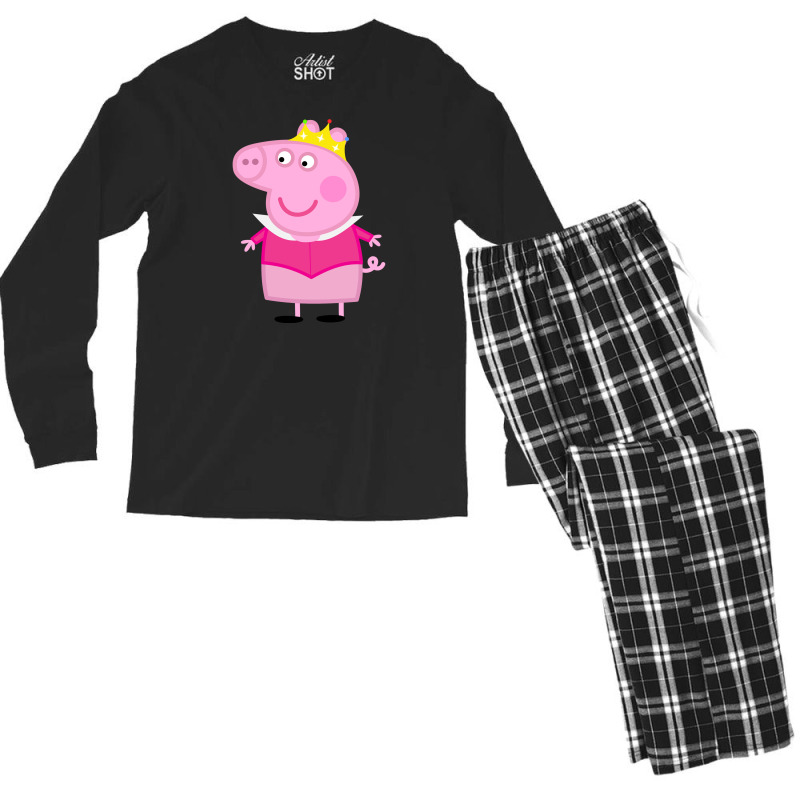 Peppa Pig Men's Long Sleeve Pajama Set | Artistshot