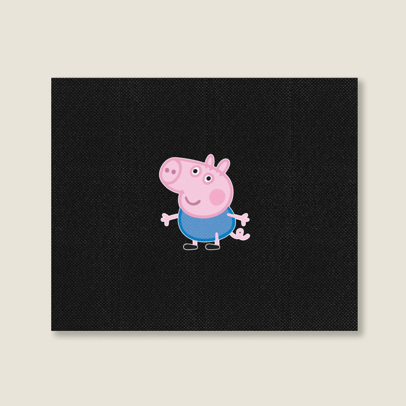 Peppa Pig Landscape Canvas Print | Artistshot