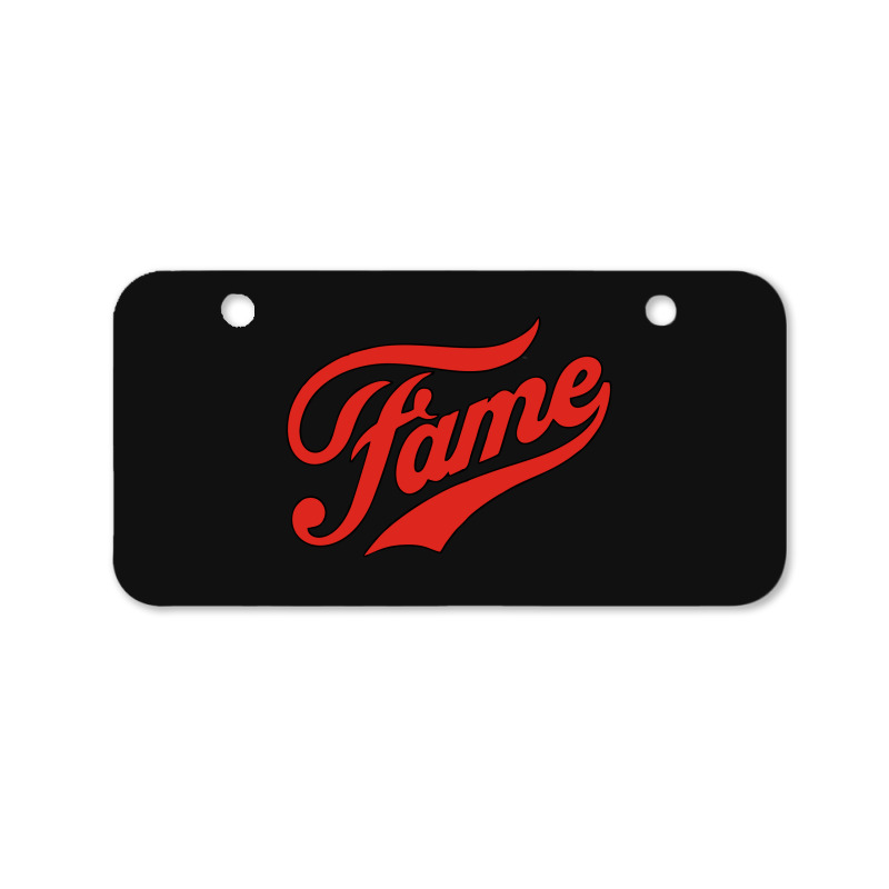 Fame Movie Bicycle License Plate | Artistshot