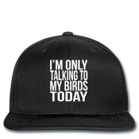 I'm Only Talking To My Birds Today Gift For A Pet Bird Lover T Shirt Printed Hat | Artistshot