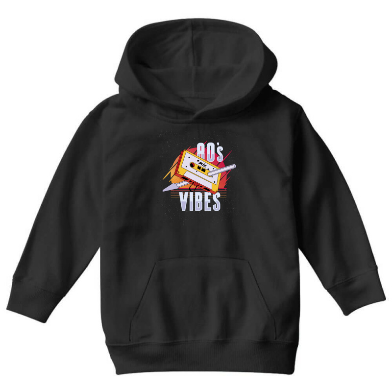 80s Vibes Cassette Youth Hoodie by SamKal | Artistshot