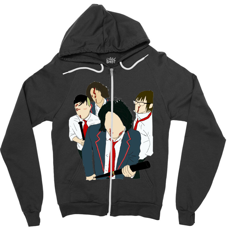 Pop Academy Boyband Zipper Hoodie by risacha | Artistshot