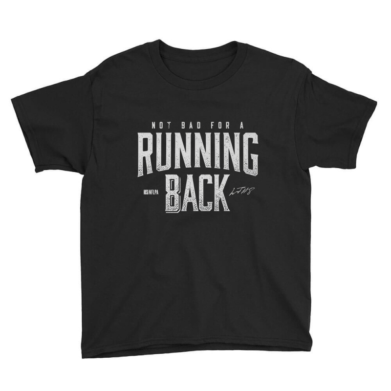 Lamar Jackson Not Bad For A Running Back Youth Tee by kr205 | Artistshot