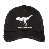 Megalosaurus Dinosaur Vintage Cap | Artistshot