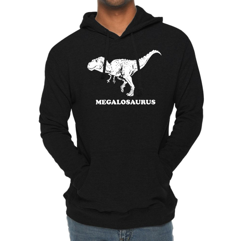 Megalosaurus Dinosaur Lightweight Hoodie | Artistshot