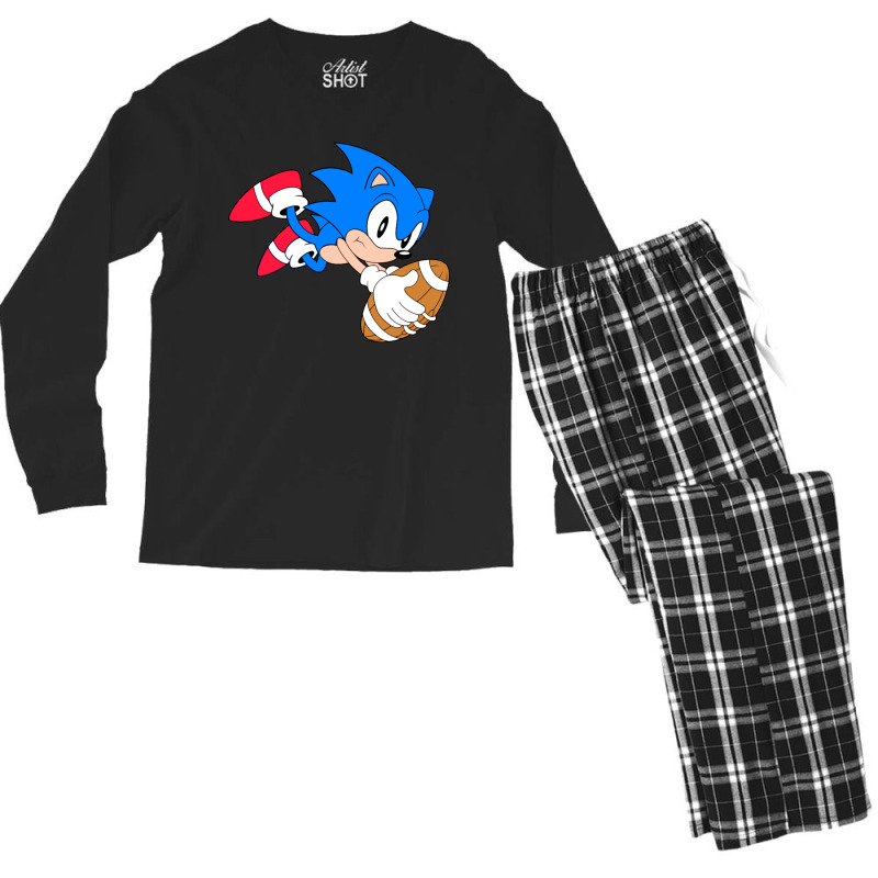 The Hedgehog Men's Long Sleeve Pajama Set | Artistshot