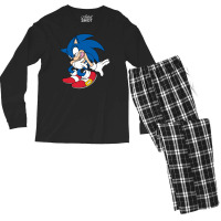 The Hedgehog Men's Long Sleeve Pajama Set | Artistshot