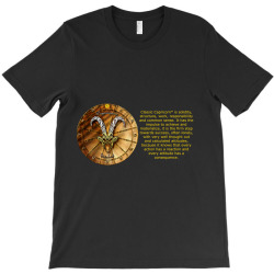 Capricorn Sign Zodiac Horoscope Astrology T-shirt T-Shirt | Artistshot