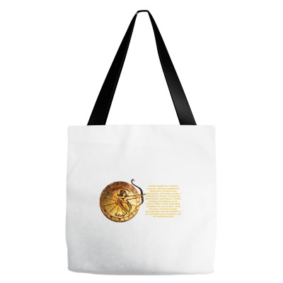 Sagittarius Sign Zodiac Horoscope Astrology Zodiac T-shirt Tote Bags Designed By Arnaldo Da Silva Tagarro