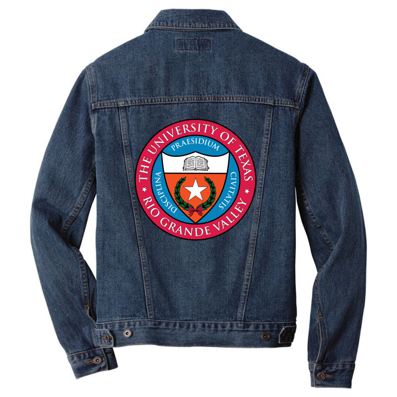 College Of Texas Rio Grande Valley Men Denim Jacket by RosemanShop | Artistshot