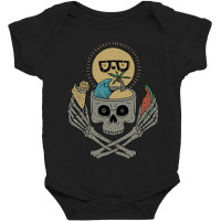 Summer Skull Baby Bodysuit | Artistshot