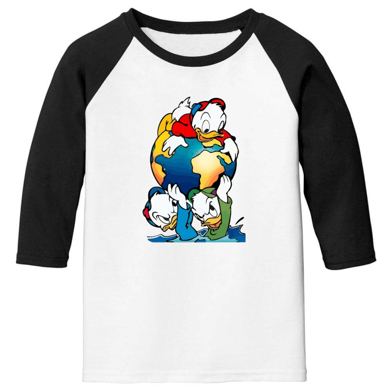 Duck Tales Characters Youth 3/4 Sleeve | Artistshot