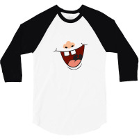 Funny Nose And Smile 3/4 Sleeve Shirt | Artistshot