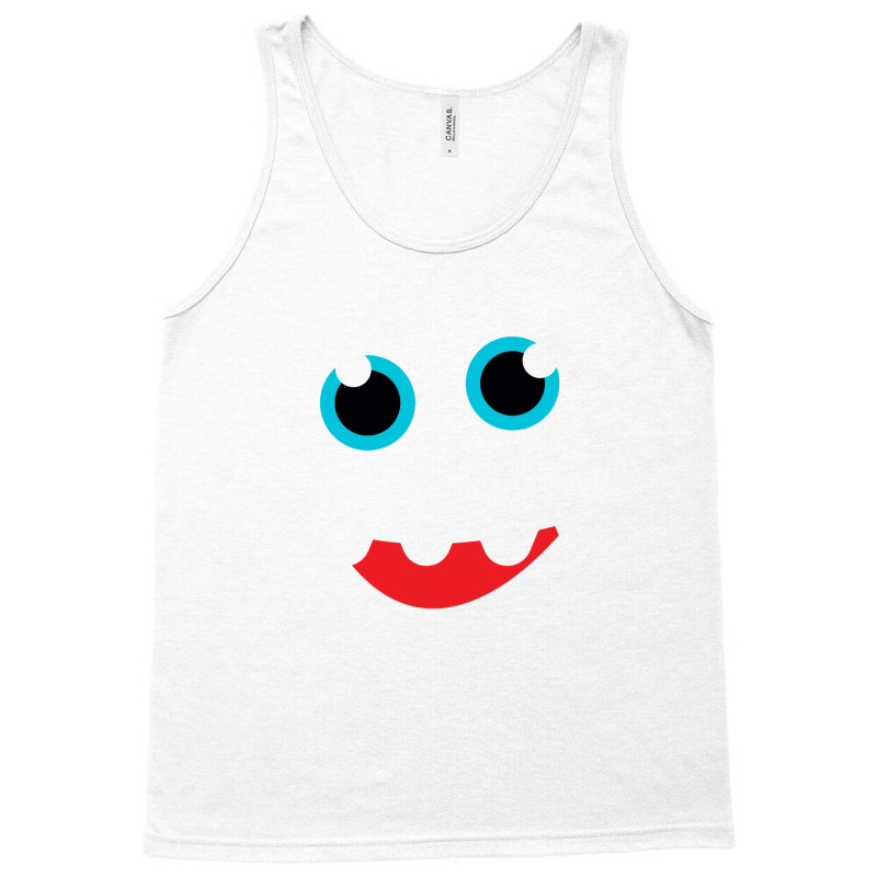 Goofy Monster Face Tank Top | Artistshot