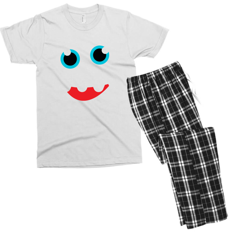 Goofy Monster Face Men's T-shirt Pajama Set | Artistshot