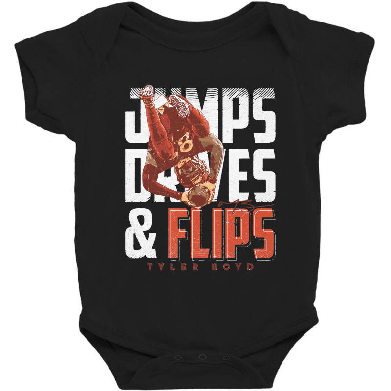 Tyler Boyd Flip Celebration Baby Bodysuit | Artistshot