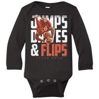 Tyler Boyd Flip Celebration Long Sleeve Baby Bodysuit | Artistshot