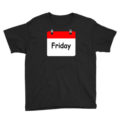 Title Of Day Of The Week Friday Day Of The Week Youth Tee Designed By Aheupote
