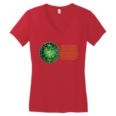 Pisces Sign Horoscope Zodiac Astrology T-shirt Women's V-neck T-shirt Designed By Arnaldo Da Silva Tagarro