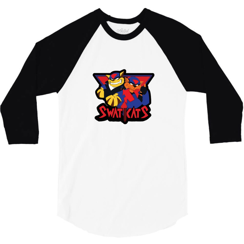 Swat Kats Characters 3/4 Sleeve Shirt | Artistshot