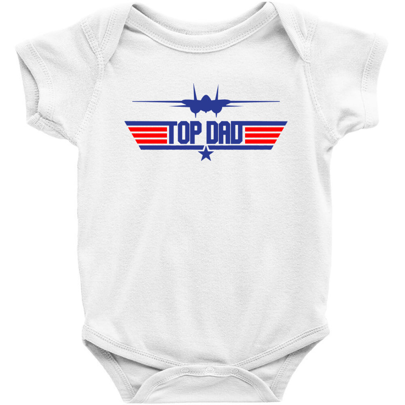 Top Dad Top Papa Ever Baby Bodysuit | Artistshot