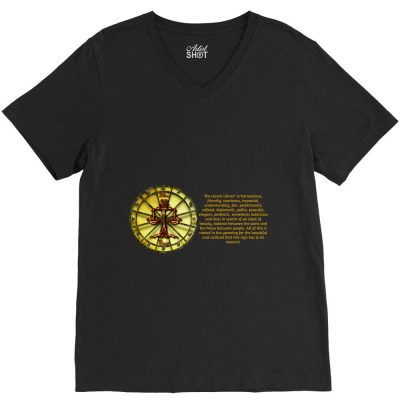 Libra Sign Horoscope Zodiac Astrology T-shirts V-neck Tee Designed By Tagshirts