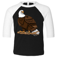 Eagle Stone Eagle Sea Eagle Fish Eagle Gripper Bird Bird Of Pullover H Toddler 3/4 Sleeve Tee | Artistshot