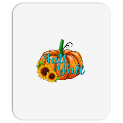 fall y'all pumpkin Mousepad | Artistshot